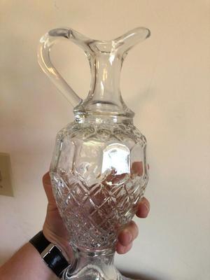 Assorted Vintage Crystal Vessels Lot