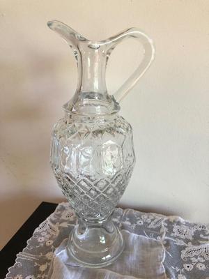 Assorted Vintage Crystal Vessels Lot