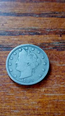 LOT 114 1883 LIBERTY HEAD NICKEL