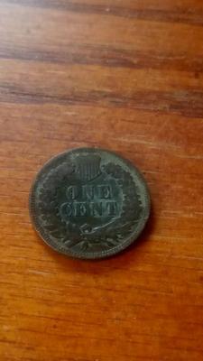 LOT 115 1890 INDIAN HEAD PENNY