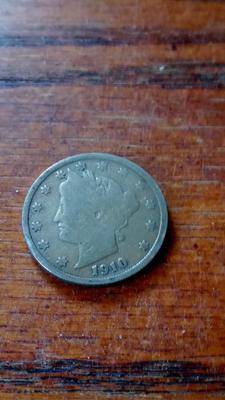 LOT 117 1910 LIBERTY HEAD NICKEL