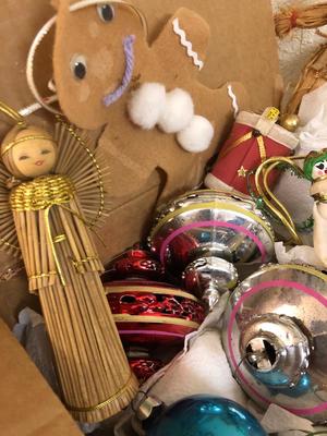 MOTHERLOAD of Vintage and Modern Christmas Ornaments