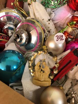 MOTHERLOAD of Vintage and Modern Christmas Ornaments