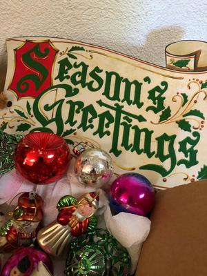 MOTHERLOAD of Vintage and Modern Christmas Ornaments