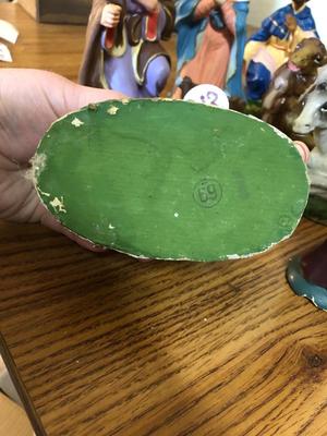 Vintage Assorted Nativity Figurines