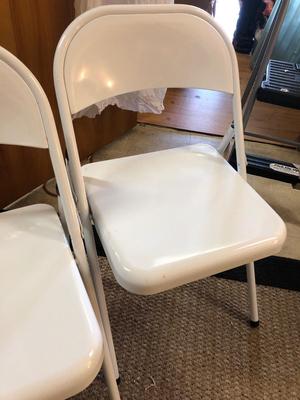 Trio of Folding Chairs