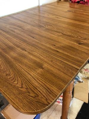 Vintage Faux WoodDrop Leaf Table