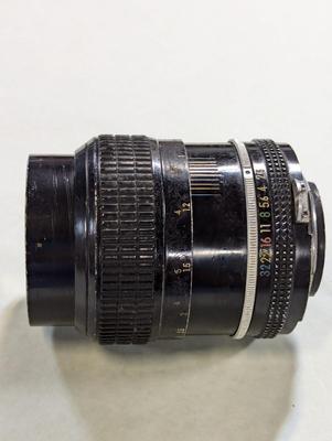 Nikkor 105mm 1:25 Nikon Lens & Micro-Nikkor-P Auto 1:3.5 Lens