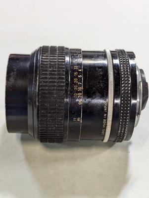 Nikkor 105mm 1:25 Nikon Lens & Micro-Nikkor-P Auto 1:3.5 Lens