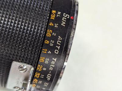 Nikkormat Camera With Nikkor-H, Vivitar Automatic Tele Convertor