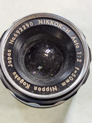 Nikkormat Camera With Nikkor-H, Vivitar Automatic Tele Convertor