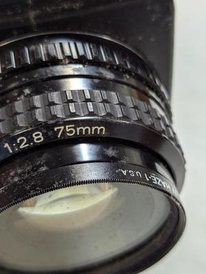Pentax 645 Camera With Lens