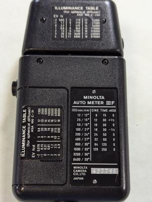 Minolta Auto Meter III F