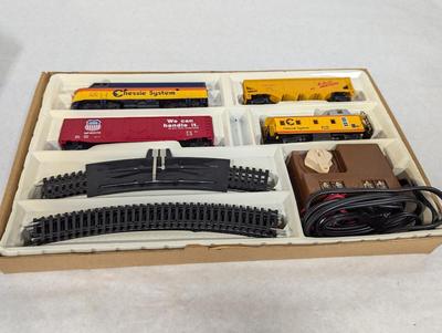 HO Scale Electric Train Set Diesel Hustler Bachmann