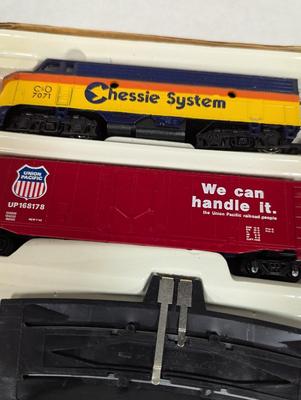 HO Scale Electric Train Set Diesel Hustler Bachmann