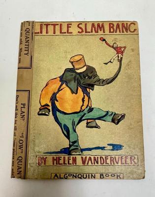 Little Slam Bang Children's Book by Helen Vanderveer Algonquin