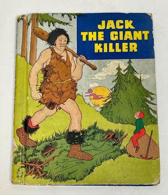 Antique Childrens Book Jack the Giant Killer Katherine Lee Bates