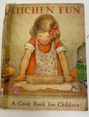 Kitchen Fun - A Cook Book for Children by Louise Price Bell Harter Publishing Co. 1932