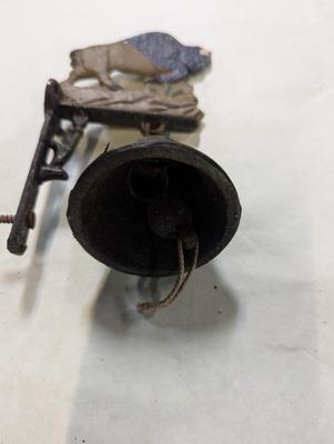 Cast Iron Buffalo Dinner Bell