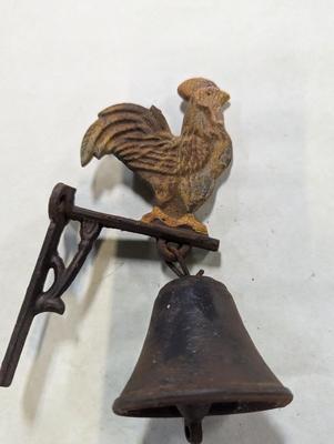 Cast Iron Rooster Dinner Bell