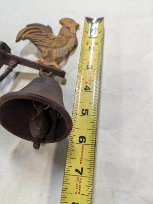 Cast Iron Rooster Dinner Bell