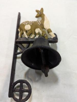 Cast Iron Deer Dinner Bell