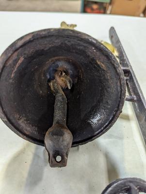 Cast Iron Deer Dinner Bell
