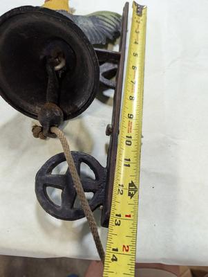 Cast Iron Rooster Dinner Bell