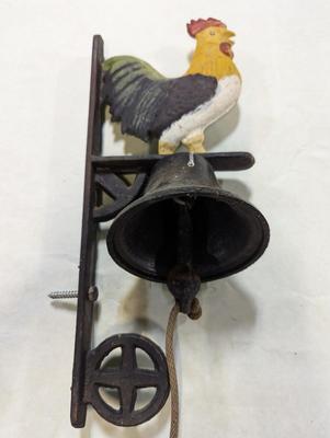 Cast Iron Rooster Dinner Bell