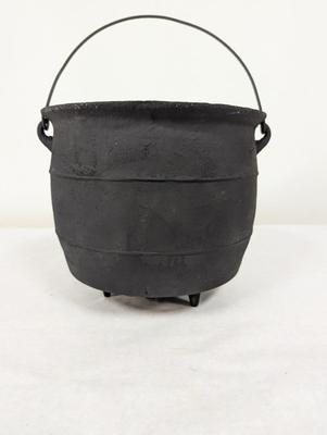 Cast Iron 3 Legged Bean Pot Kettle Cauldron Marked