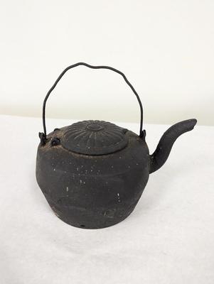 Cast Iron Kettle With Swivel Lid