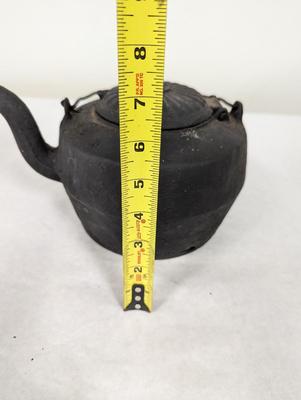 Cast Iron Kettle With Swivel Lid