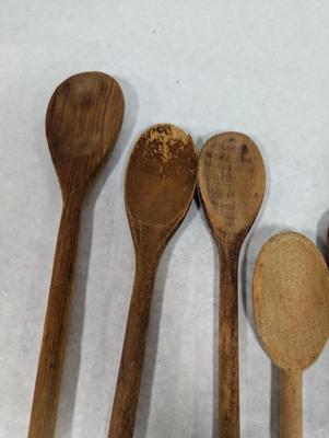 Vintage Wooden Kitchen Spoons