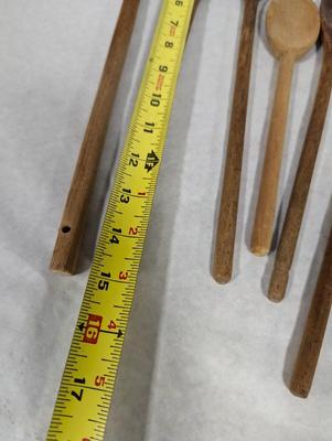 Vintage Wooden Kitchen Spoons