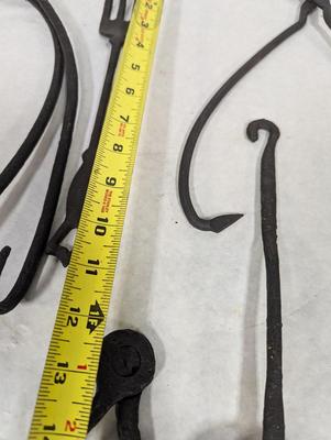 Vintage Wrought Iron Cooking Tools