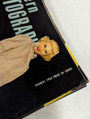 Vintage Modern Photography 1950's Magazines