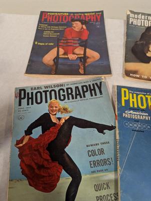 Vintage Modern Photography 1950's Magazines