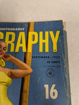 Vintage Modern Photography 1950's Magazines