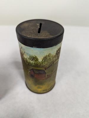 Vintage Tin Cans Superior Snuff Prince Albert & Handpainted Tins