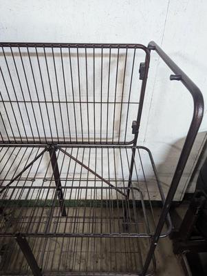 Metal Rolling Shelf