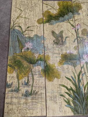 4 Piece Chinese Panel