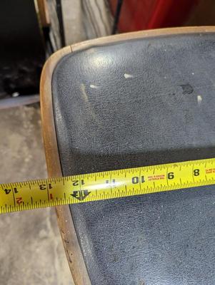 Vintage Cushioned Bar Stool