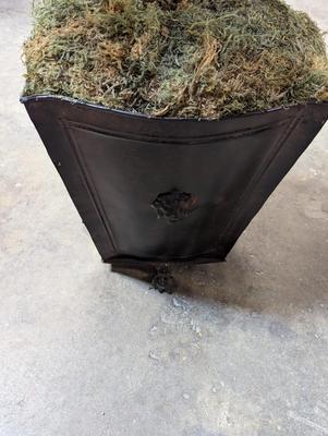 Artificial Tree With Metal Planter