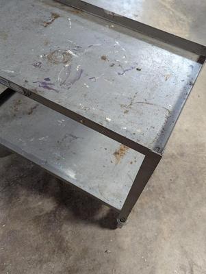 Metal Colson Rolling Cart