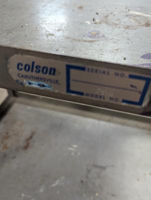 Metal Colson Rolling Cart