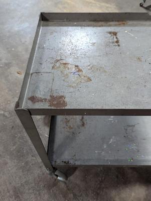 Metal Colson Rolling Cart
