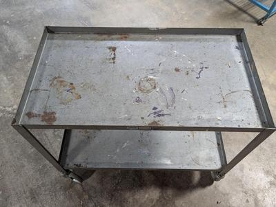 Metal Colson Rolling Cart