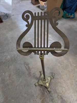 Adjustable Brass Music Stand