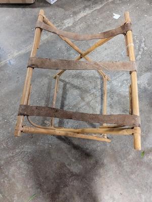 Bamboo Luggage Rack