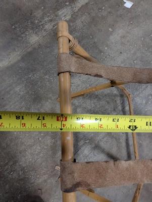 Bamboo Luggage Rack